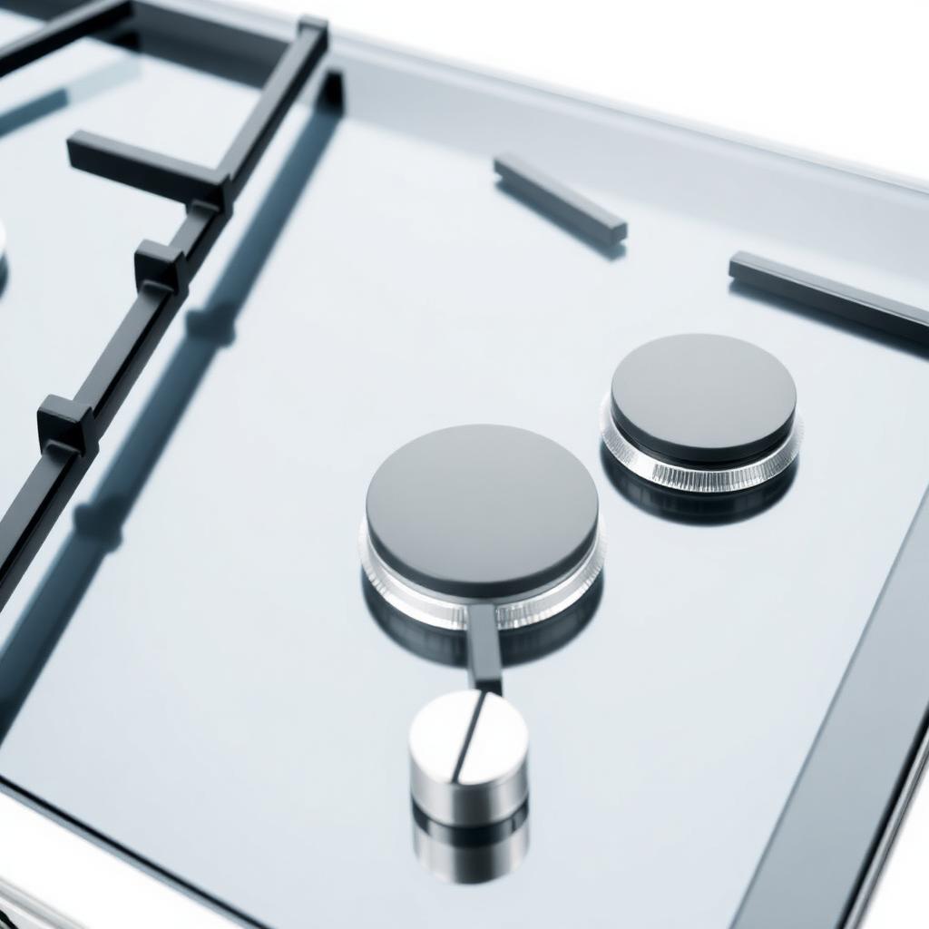 Cocina tope de vidrio 6 hornillas